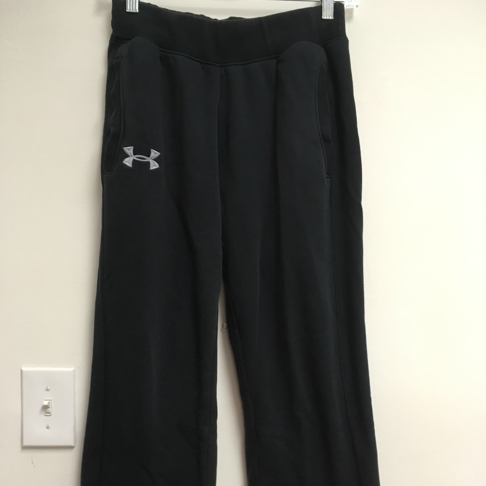 Under Armor Black STORM Charged Cotton Sweatpants